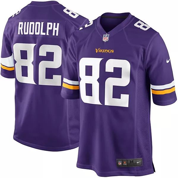 Men Minnesota Vikings #82 Kyle Rudolph Nike Purple Game Player NFL Jersey->minnesota vikings->NFL Jersey